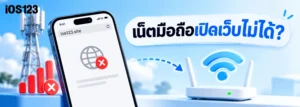 เน็ตมือถือเปิดเว็บไม่ได้ แต่ Wi-Fi เปิดได้ เกิดจากอะไร